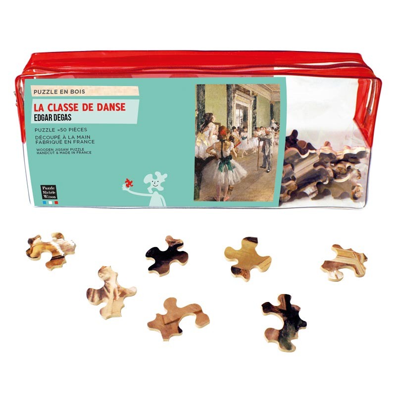 Puzzle for Children The Ballet Class - Degas - DessinOriginal.com