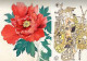 Roses, pivoines et iris - Par les grands maîtres de l'estampe japonaise